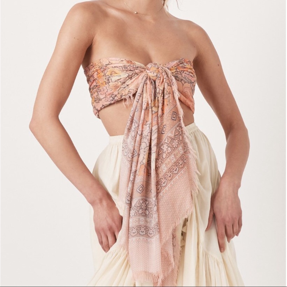 Spell Amethyst scarf/wrap in Blush